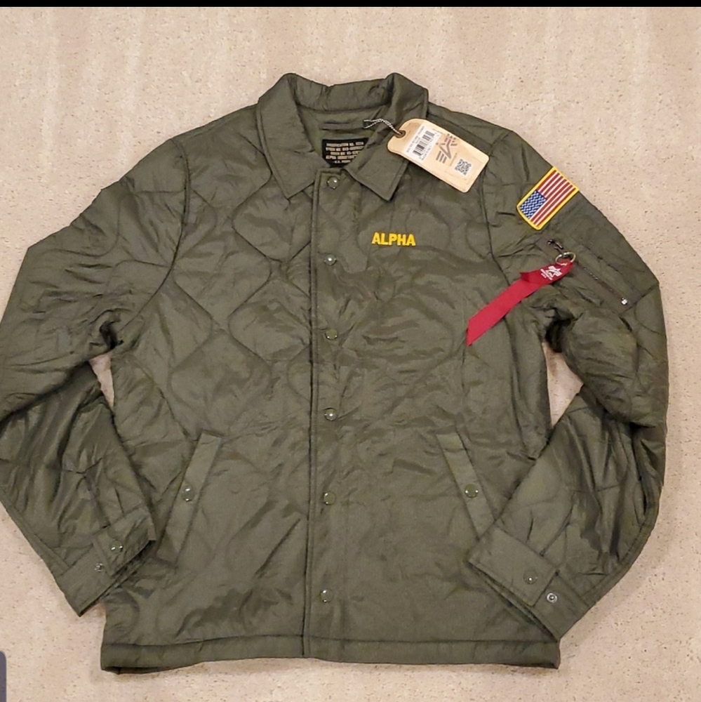 Alpha Industries Quilted Storm Cruiser Jacket